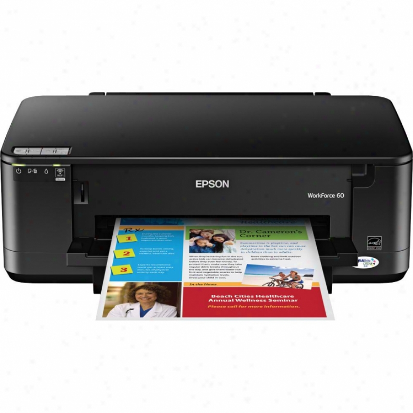 Epson Workforce 60 Wireless Ink Jet Color Printer