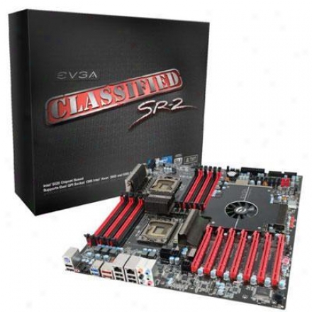 Evga Classified Sr-2 270-ws-w555-a2 Lga 1366 Intel 5520 Hptx Intel Motherboard