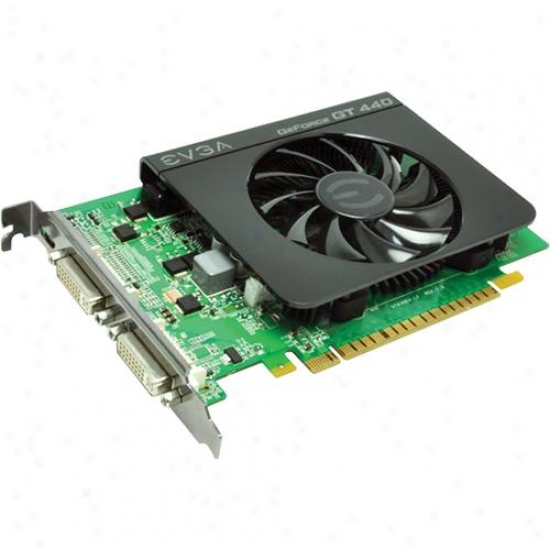 Evga Nvidia Geforce Gt 440 1gb Ddr3 Pcie 2.0 X16 Video Card 01g-p3-1441-kr
