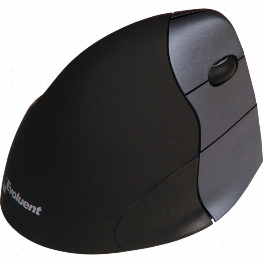 Evoluent Verticalmouse 3 Wireless Right Hand Mouwe - Silver/black