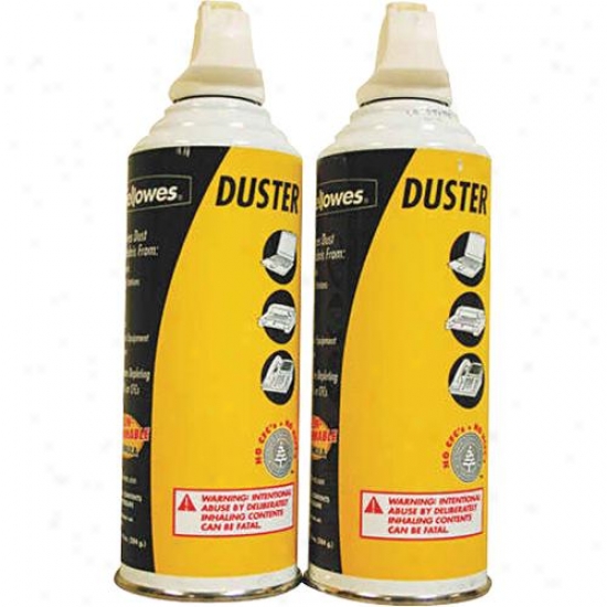 Fellowes 10--ounce Pressured Duster - 2-pack - 9963201