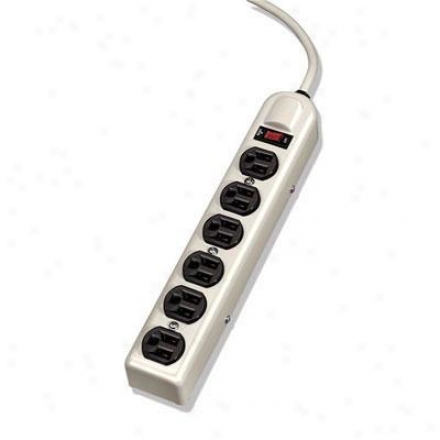 Fellowes 7 Outlet Metal Power Strip