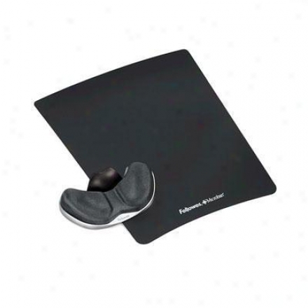 Fellowes Gliding Palm Support Graphite