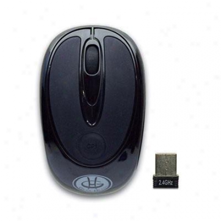Gear H3ad 2.4ghz Wireless MouseB lack Mp2375blk