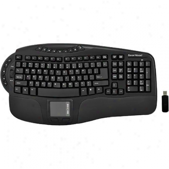 Gear Head Touch Pro Touch Pad Wireless Keyboard Kb5950tpw