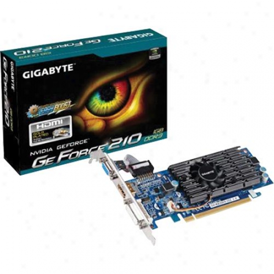 Gigabyte Geforce 210 1gb Ddr3 Pci Express 2.0 X16 Vjdeo Card