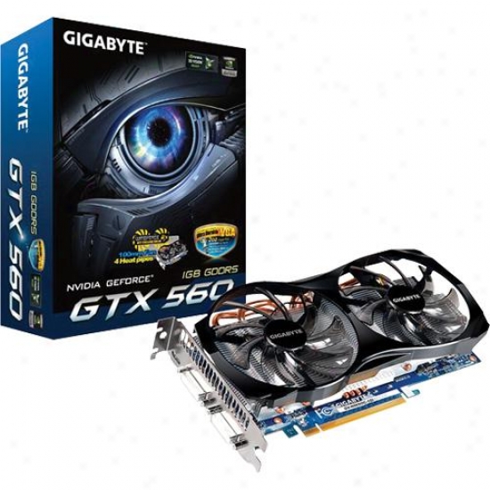Gigabyte Gv-n56goc-1gi Geforce Gtx 560 1gb Gddr5 Pci Express 2.0 X16 Video Card