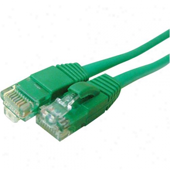 Goldx 50' Cat6 Booted Patch Green