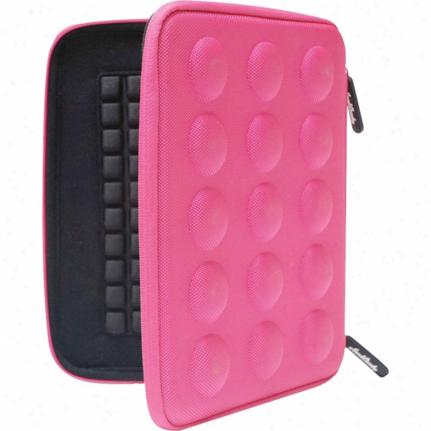 Hard Candy Bubble Sleeve For Ipad 1 & 2 - Pink