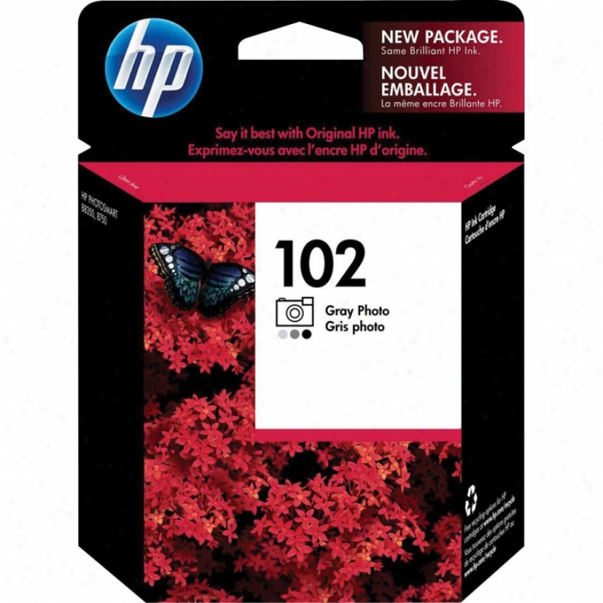 Hp 102 Gray Photo Inkjet Print Cartridge - Specialty - C3960am