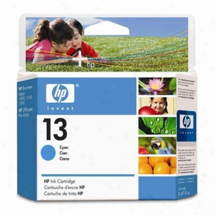 Hp 13 Cyan Ink Cartridge