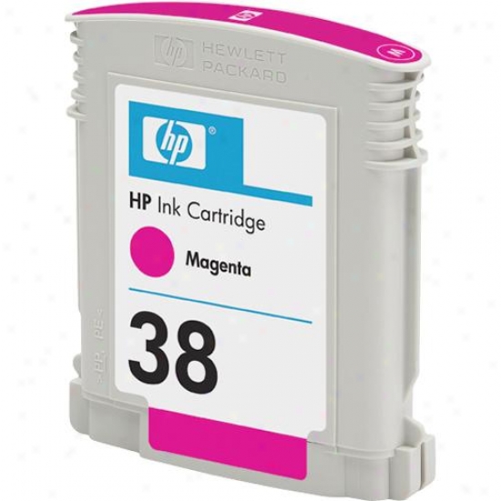 Hp 38 C9416a Magenta Inkjet Print Cartridge