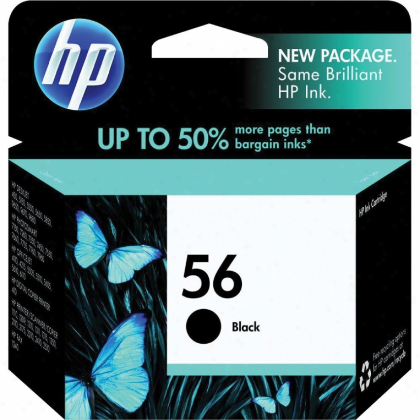 Hp 56 Black Inkjet Print Cartridge