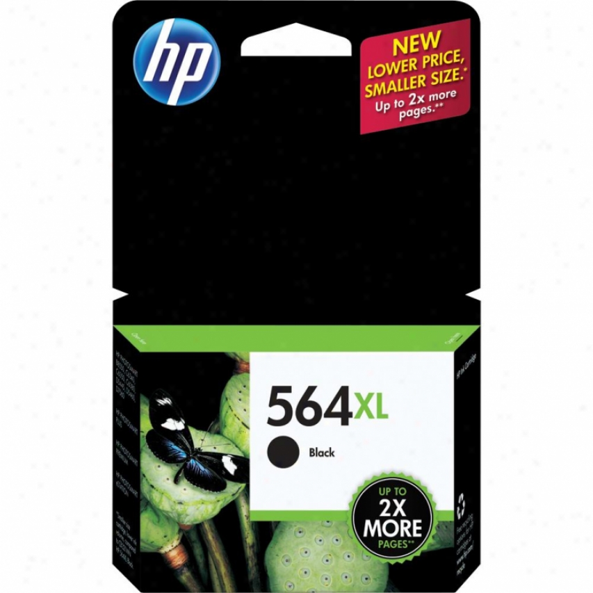 Hp 564xl Blzck Inkjet Print Cartridge - Cn684wn