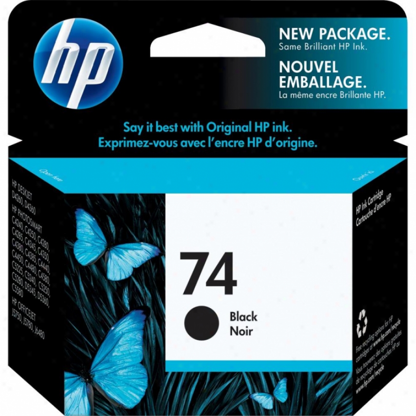 Hp 74 Black Ink Cartridgd