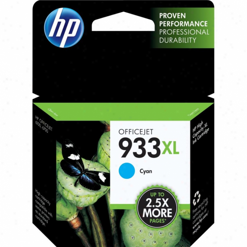 Hp 933xl Cyn Officejet Ink Cartridge