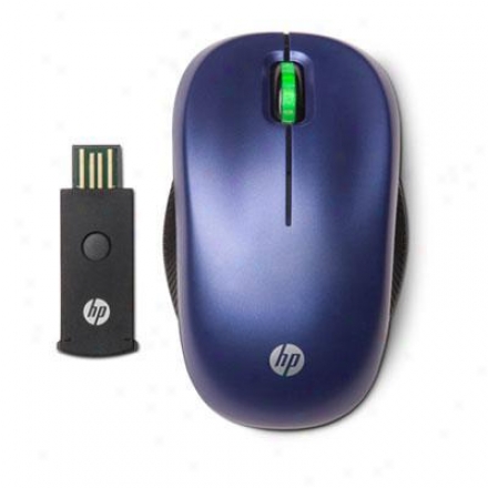 Hp Blue Wireless Optical Mouse