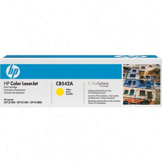 Hp Cb542a Laserjet Yellow Ink Printer Cartridge