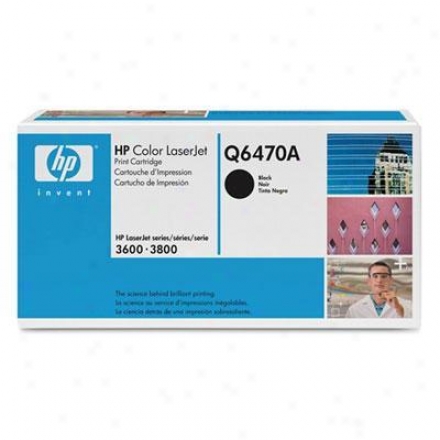 Hp Clj Q6470a Dual Pack Print Cartridge