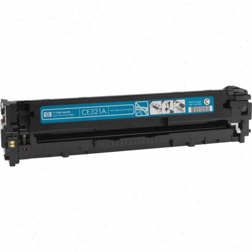 Hp Laserjet 128a Cyan Cartridge In Retail Packaging Ce321a