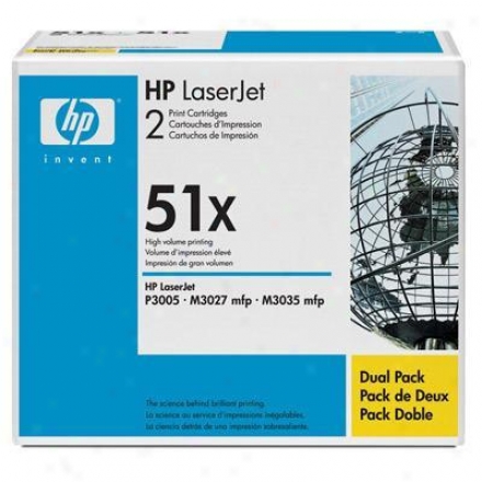 Hp Laserjet 51x Dual Pack