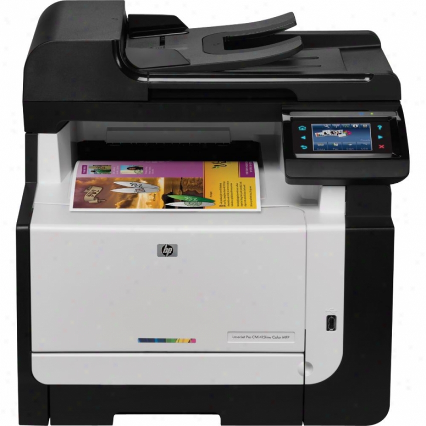 Hp Laserjet Pro Cm4115fnw Color E-mfp Multifunction Laser Printer