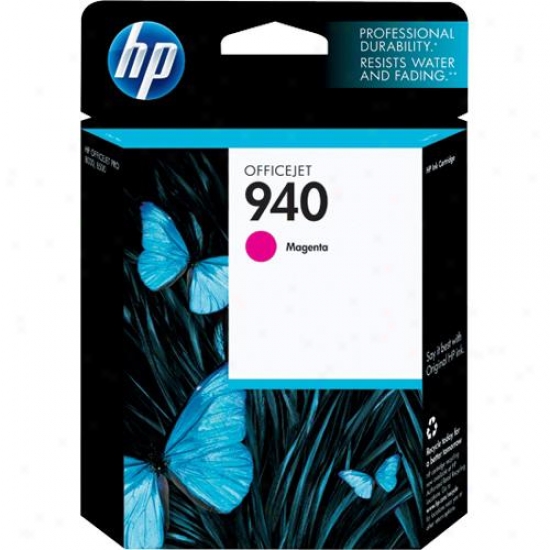 Hp Open Box C4904an#140 940 Magenta Officejet Ink Cartridge