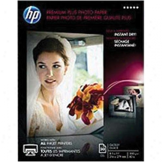 Hp Prem Plus 8.5x11 Gls 50st Pho