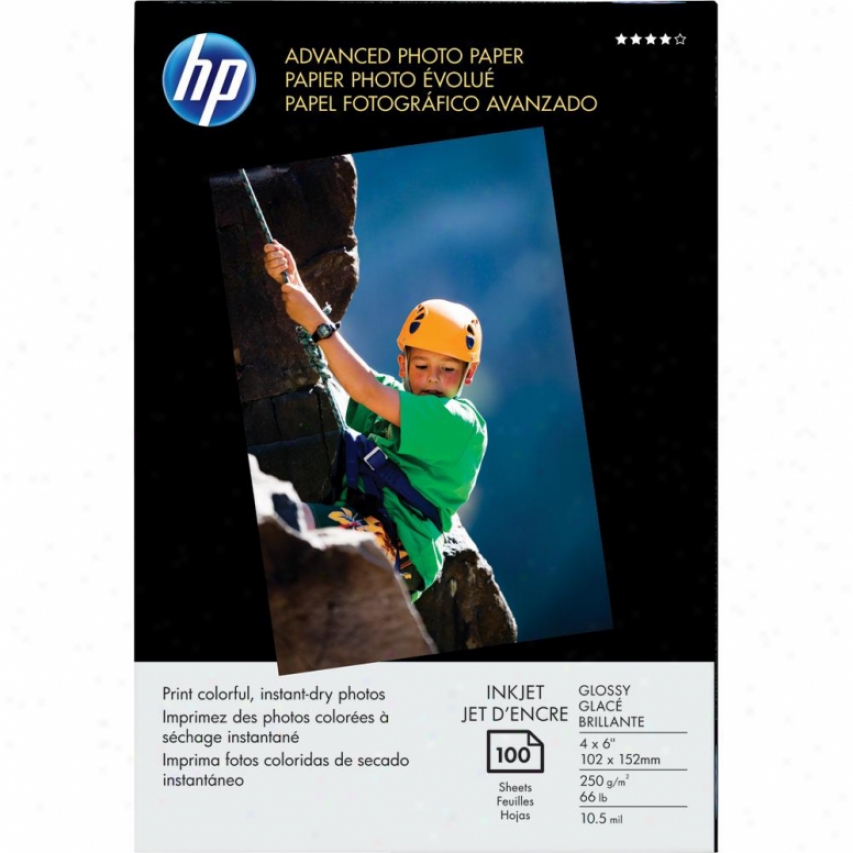 Hp Q6638a Glossy 4 X 6 Advance dPhoto Paper