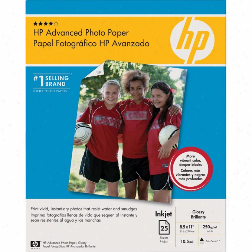 Hp Q7852a Glossy 8.5 X 11 Advanced Photo Paper