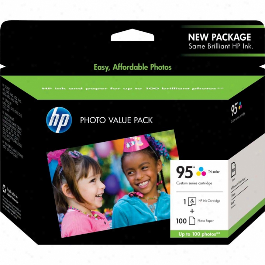 Hp Q7932a 95 Vivera Ink And 100 Premium Glossy Photo Paper Estimation Pack