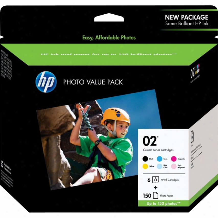 Hp Q7964an Custom 02 Series 150-sheet Photo Value Pack