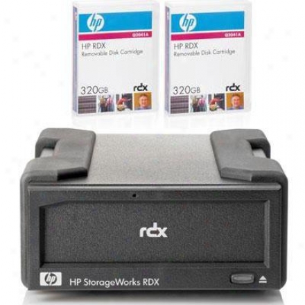 Hp Rdx320 System With 2 Cartridge