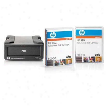 Hp Rdx500 System With 2 Cartridge