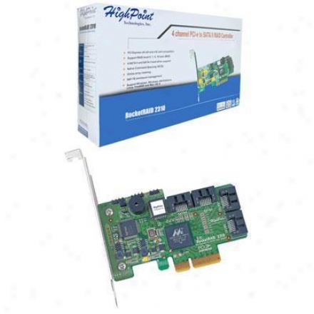 Hpt Usa/highpoint Tech 4channel Pci-express Control