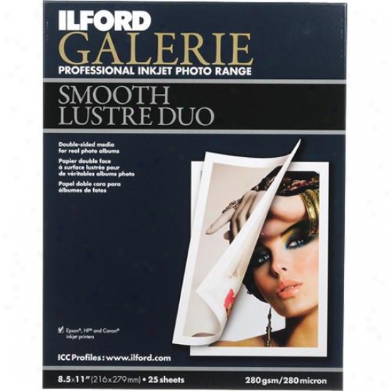 Ilford Galefie Smooth Lustre Duo 8.5x11 - 25 Sheets