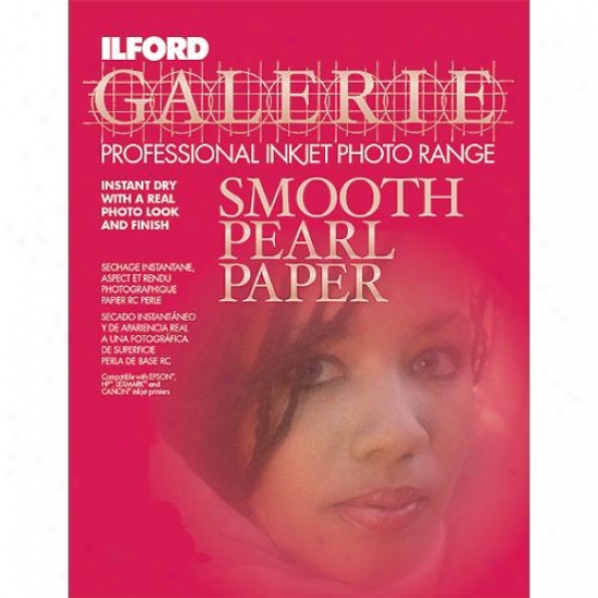 Ilford Galerie Smooth Pearl Inkjet Photo Paper - 50 Sheets