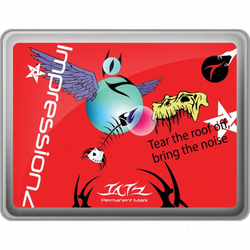 Iluv Icc803 Ultra Thin Case With Tatz Graphics In the place of Ipad - Impressionz/red