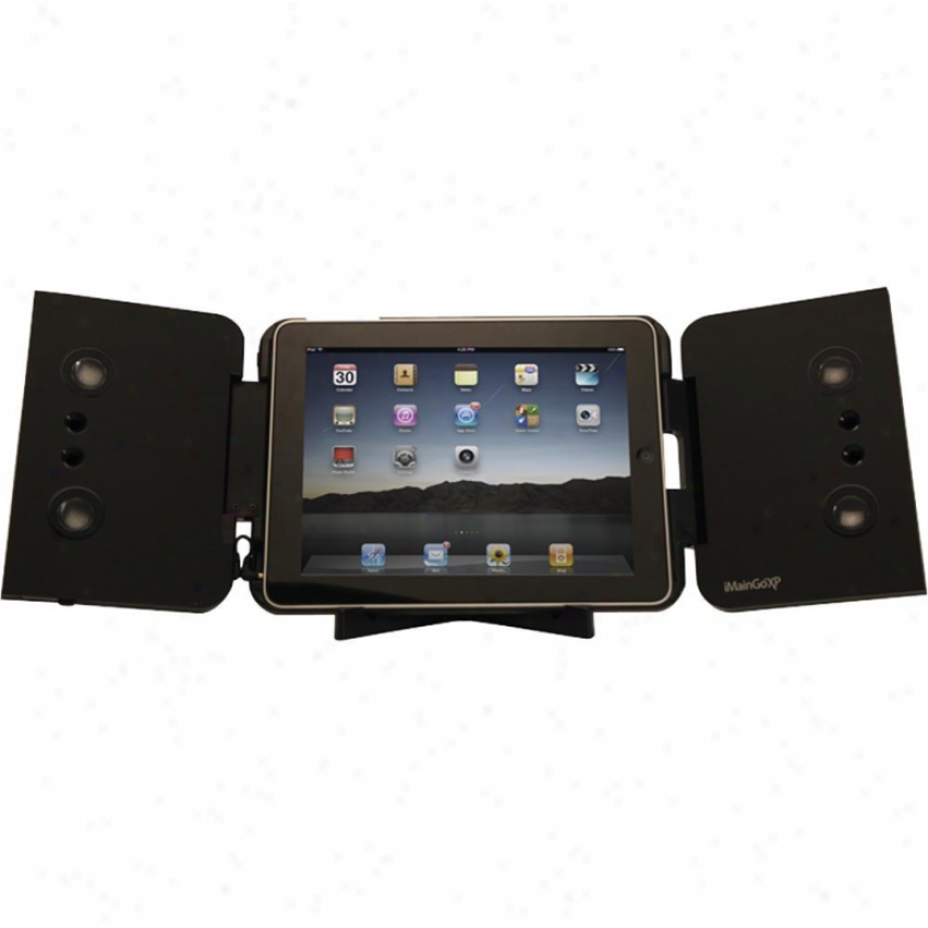 Imaingo Xp Case And Speakers Toward Ipad 1 And 2