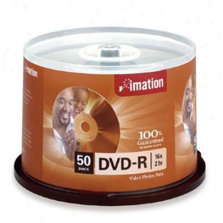 Imation 16x Dvd-r 4.7 Gb 50pk