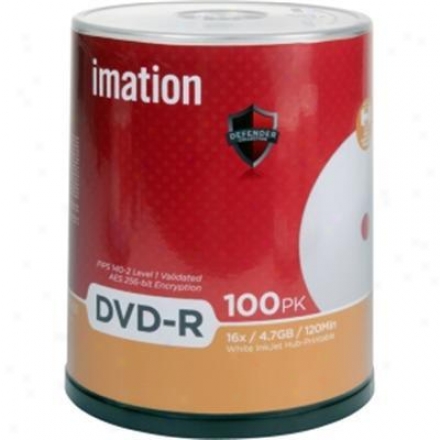 Imation 16x Dvd-r 4.7gb 100pk Defender