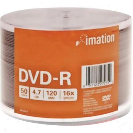 Imation Dvd-r 4.7gb 50pk Shrinkwrappedd