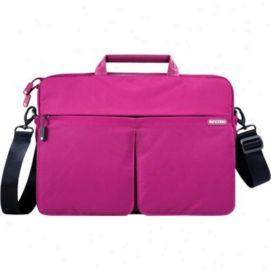 Incase Nylon Sling Sleeve For 13" Macbook Pro - Fuchsia/insignia