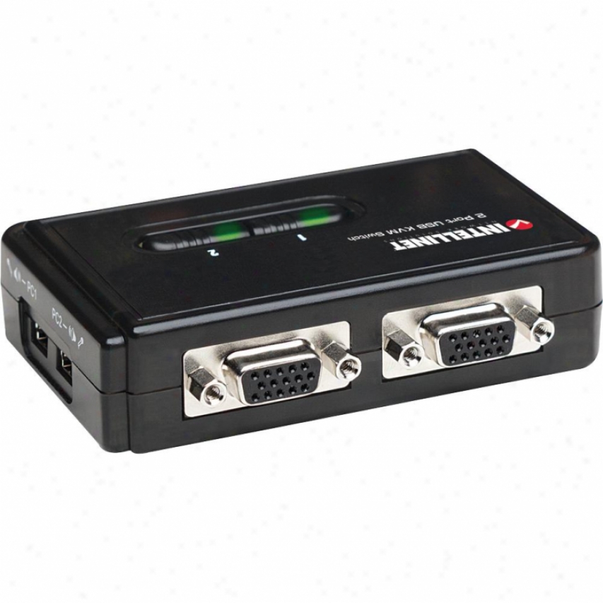 Intellinet 2-port Compact Usb Kvm Switch