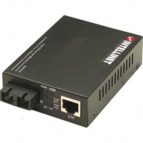 Intellinet Ethernet Media Coverter Sc