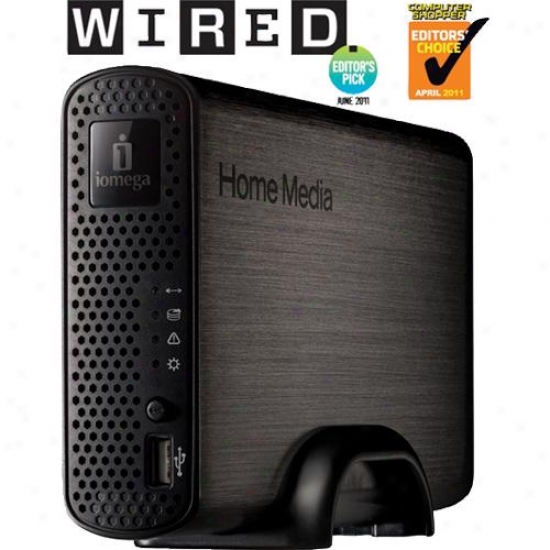 Iomega 2tb Home Media Nrtwork Hard Aim - Throng Edition - Pc & Mac