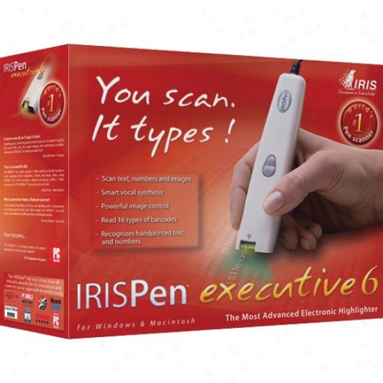 I.r.i.s. Usoa404 Irispen Executjve 6 Pen Scanner - Win/mac