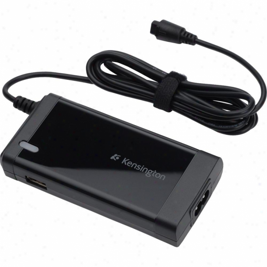 Kensington Wall Extreme Compact Notebook Plwer Adapter - Black