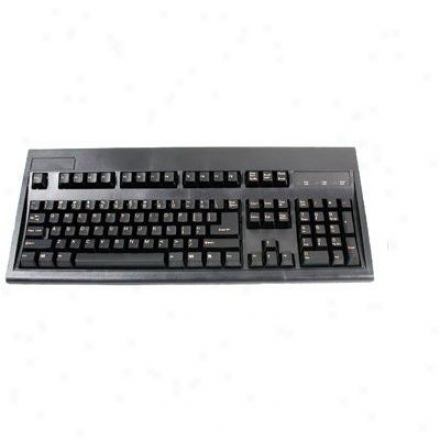 Keytronics Lshape Key, Keyboard Usb Blk