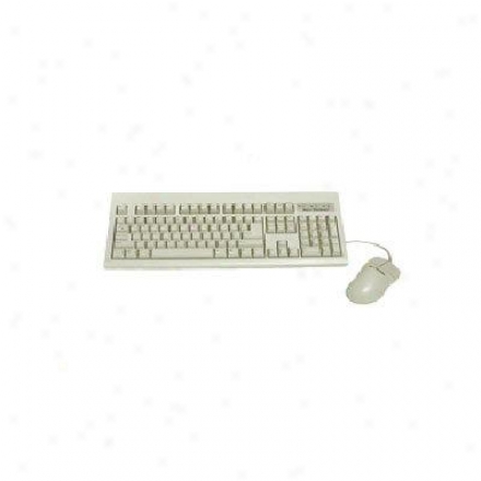 Keytronics Rohs Beige Kybrd W/ Mouse